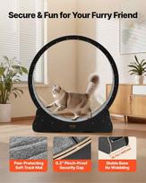 kates ratas - Vevor katės bėgimo ratas 120 cm juodas (Black) - 10 nuotrauka