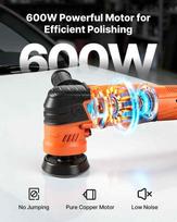 poliruoklis - VEVOR GX-CP08R, 600W - 11 nuotrauka