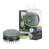 gyvunu sepetys - Gyvūnų šukos Furminator Round Bathing Brush - 2 nuotrauka