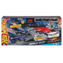 lenktyniu trasos - Mattel Hot Wheels F-1 Racing Grand Prix trasos rinkinys, JDY16 - 2 nuotrauka