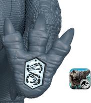 zaislinis dinozauras - Žaislinė figūrėlė Mattel Jurassic World Rebirth Wild Roar Abelisaurus, pilka - 2 nuotrauka
