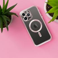 originalus iphone deklas - Oem Electro Mag Cover Case for iPhone 16e - Rožinė auksinė (Rose Gold) - 4 nuotrauka
