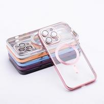 originalus iphone deklas - Oem Electro Mag Cover Case for iPhone 16e - Rožinė auksinė (Rose Gold) - 6 nuotrauka