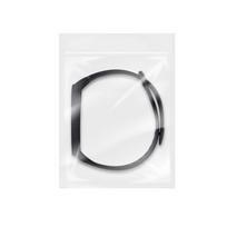 xiaomi mi band - OEM Silikoninė apyrankė Xiaomi Mi Band 5/6/7, Juoda (Black) - 3 nuotrauka