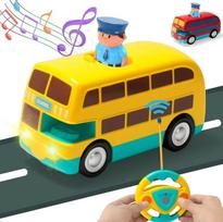 radijo bangomis valdomas zaislas - Dromader RC Bus With Package 02566 - 2 nuotrauka