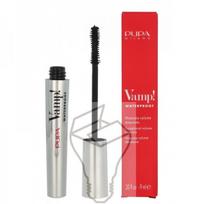 blakstienu tusas pupa vamp - PUPA Milano Vamp! Waterproof Mascara 9ml 001 Juodas (Black) - 2 nuotrauka