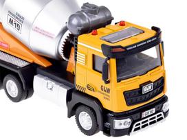 zaislinis automobilio modelis - JOKOMISIADA Betono maišyklė su garsu ir šviesa, ZA5010, Sidabrinė/Geltona (Silver/Yellow) - 5 nuotrauka