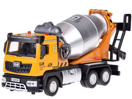 zaislinis automobilio modelis - JOKOMISIADA Betono maišyklė su garsu ir šviesa, ZA5010, Sidabrinė/Geltona (Silver/Yellow) - 8 nuotrauka