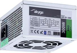 300w psu - Akyga AK-S1-300 300W SFX Maitinimo blokas (Silver) - 2 nuotrauka