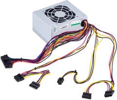 300w psu - Akyga AK-S1-300 300W SFX Maitinimo blokas (Silver) - 4 nuotrauka