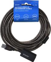 usb kabelis 10m - Laidas Savio CL-130 USB Extender 10m - 3 nuotrauka