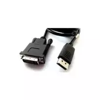dvi cable - Unitek Cable Displayport / DVI 1.8m Black - 6 nuotrauka