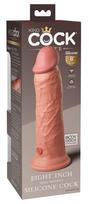fantazijos lt - King Cock Elite kce 8 Dual Density Cock Light realistiškas dildo - 2 nuotrauka