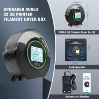 dziovintuvas 3d - SUNLU FilaDryer S2 plastiko džiovintuvas - 3 nuotrauka