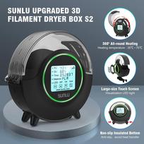 dziovintuvas 3d - SUNLU FilaDryer S2 plastiko džiovintuvas - 8 nuotrauka