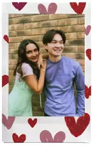 instax mini film - Fujifilm Instax Mini fotoplokštelės Heart Sketch (10 vnt.) - 3 nuotrauka