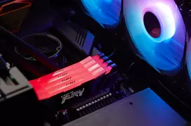 32 gb ddr5 ram - Kingston Fury Renegade RGB 32GB (2x16GB) DDR5 8000MHz CL38 DIMM - 4 nuotrauka