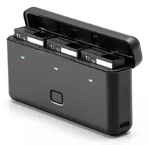 osmo action priedai - DJI Osmo Action Multifunctional Battery Case 2 Juodas (Black) - 4 nuotrauka