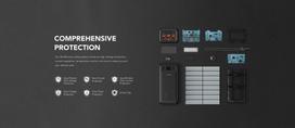 power bank 50000 - Veger Tank Lite (W5001) 50000mAh, 22.5W, juodas (black) - 8 nuotrauka