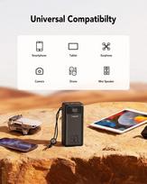 power bank 50000 - Veger Tank Lite (W5001) 50000mAh, 22.5W, juodas (black) - 19 nuotrauka