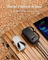 power bank 50000 - Veger Tank Lite (W5001) 50000mAh, 22.5W, juodas (black) - 21 nuotrauka