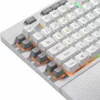 membranine klaviatura - Redragon K512W Shiva Baltas (Raudonas-K512W-RGB) - 5 nuotrauka