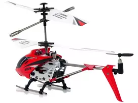 valdomas sraigtasparnis - SYMA S107H nuotoliniu būdu valdomas sraigtasparnis Raudonas (Red) - 3 nuotrauka