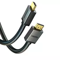 hdmi 2.0 kabelis 10m - Ugreen HDMI cable 4K 30 Hz 3D 10m Black - 4 nuotrauka