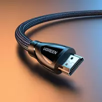 hdmi 2.1 kabelis 120hz - UGREEN HD140 cable HDMI, 8K 60Hz, 5m (black) - 5 nuotrauka
