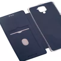 xiaomi redmi 9 - Knygos tipo dėklas Evelatus               Xiaomi Note 9 Book Case       Dark Blue - 2 nuotrauka