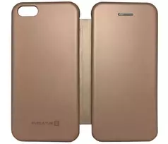 telefono deklai atverciami samsung - Knygų dėklas Evelatus         Samsung      J6 2018 Book Case       Rose Gold - 3 nuotrauka