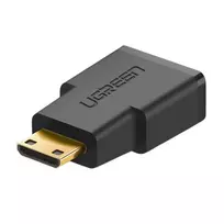 mini hdmi adapteris - UGREEN 20101 Mini HDMI - HDMI adapter (black) - 2 nuotrauka