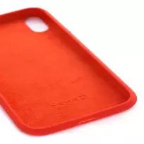 iphone korpusas - Korpuso galas, galinis dangtelis Evelatus         Apple      iPhone XS Soft case with bottom       Red - 2 nuotrauka