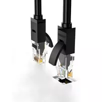 ethernet cable - Ugreen Ethernet patchcord cable RJ45 Cat 6 UTP 1000Mbps 20m Black - 3 nuotrauka