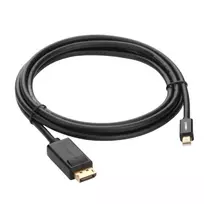 displayport kabelis 4k - Mini DisplayPort cable - DisplayPort UGREEN 4K 1.5m (black) - 4 nuotrauka