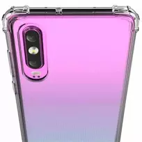huawei p30 deklas - Korpuso galas, galinis dangtelis Evelatus         Huawei      P30 Military Shockproof TPU Case       Transparent - 2 nuotrauka