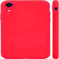 iphone xr deklai - Korpuso galas, galinis dangtelis Evelatus         Apple      iPhone XR Soft Touch Silicone       Red - 2 nuotrauka