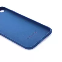 iphone xr deklai - Korpuso galas, galinis dangtelis Evelatus         Apple      iPhone XR Silicone Case       Midnight Blue - 2 nuotrauka