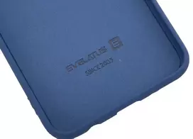 samsung a40 deklas - Korpuso galas, galinis dangtelis Evelatus         Samsung      A40 Soft Touch Silicone       Dark Blue - 2 nuotrauka