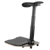 ergonomine biuro kede - Darbo kėdė Maclean MC-872, 90.6 x 59 x 61.5 - 118 cm, juoda - 5 nuotrauka