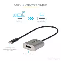 usb c to displayport 1.4 kabelis - StarTech USB C TO DP ADAPTER - 8K/4K/. - 6 nuotrauka