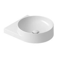 praustuvai 40 cm - Praustuvas Ravak Yard 400, 40.5 cm x 50 cm, balta (White) - 7 nuotrauka