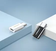 ugreen micro usb laidas - Ugreen 30391 micro USB to USB Type C adapter Black - 3 nuotrauka