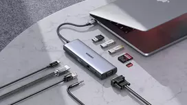 usb c 3.5mm usb c ugreen - UGREEN Revodok CM498 10-in-1 USB-C Hub (Juodas / Black) - 3 nuotrauka