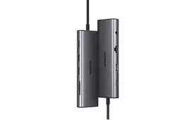 usb c 3.5mm usb c ugreen - UGREEN Revodok CM498 10-in-1 USB-C Hub (Juodas / Black) - 4 nuotrauka