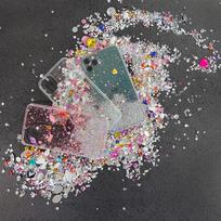 poco f3 deklas - Wozinsky "Star Glitter Case Xiaomi Poco F3/ Redmi K40" Transparent - 2 nuotrauka