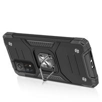 chinon deklas - Wozinsky Ring Armor Tough Hybrid Dėklas su Magnetiniu Laikikliu Mi Poco M4 Pro 5G / Redmi Note 11 5G - Juodas (Black) - 6 nuotrauka