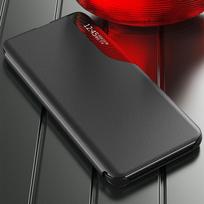 xiaomi redmi note 11 pro deklas - Hurtel Eco Leather View dėklas su atverčiamu dangteliu ir stovo funkcija Xiaomi Redmi Note 11 Pro+ 5G (Kinija) / 11 Pro 5G (Kinija) / Mi11i HyperCharge / Poco X4 NFC 5G - Raudonas (Red) - 4 nuotrauka