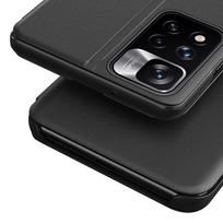 xiaomi redmi note 11 pro deklas - Hurtel Eco Leather View dėklas su atverčiamu dangteliu ir stovo funkcija Xiaomi Redmi Note 11 Pro+ 5G (Kinija) / 11 Pro 5G (Kinija) / Mi11i HyperCharge / Poco X4 NFC 5G - Raudonas (Red) - 11 nuotrauka