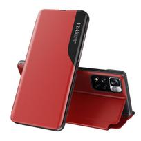 xiaomi redmi note 11 pro deklas - Hurtel Eco Leather View dėklas su atverčiamu dangteliu ir stovo funkcija Xiaomi Redmi Note 11 Pro+ 5G (Kinija) / 11 Pro 5G (Kinija) / Mi11i HyperCharge / Poco X4 NFC 5G - Raudonas (Red) - 15 nuotrauka